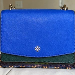 Blue Tory Burch Bag